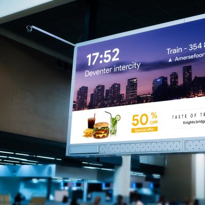 digital-signage-in-an-airport